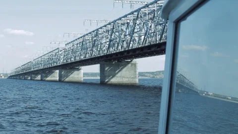 The old bridge. Stock Footage 100162334