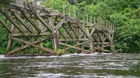 Old Bridge Video stock 154849106