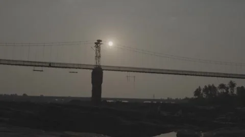 Old Bridge in Karnataka India Stock Footage 272465700