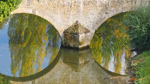 Old bridge in Luxembourg. Stock-Footage 97862689