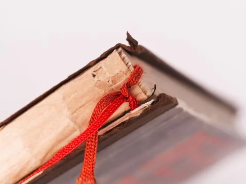 Old broken book Stock Photos