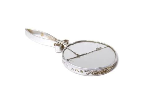 Old broken mirror 写真素材