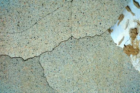 Old Broken Sand Wall Texture Background. Stock Photos
