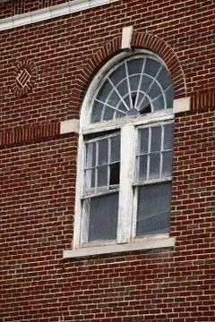 Old broken window Stock Photos