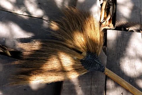 Old Broom Stock Photos