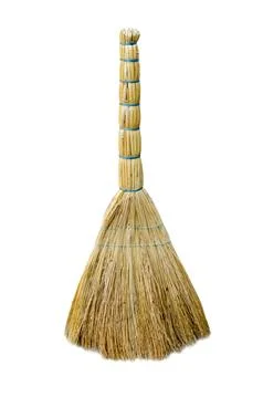 Old broom Stock Photos