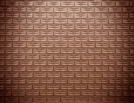Old brown brick wall Stock Photos