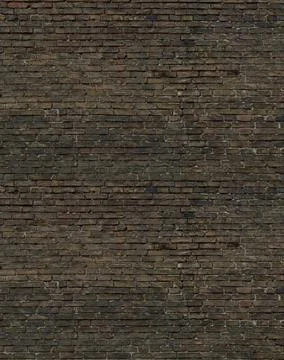 Old brown brick wall texture background Stock Photos