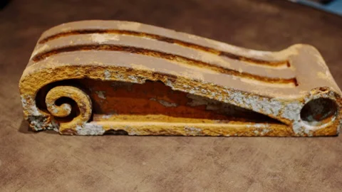 Old Brown Bricks Wall Pattern. Stock Footage 232119716