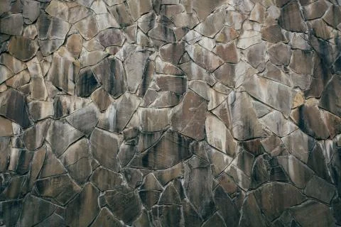 Old Brown Bricks Wall Pattern. Stock Photos