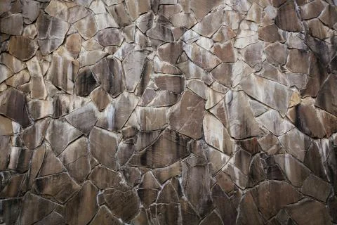 Old Brown Bricks Wall Pattern. Stock Photos