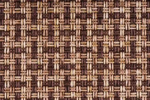 Old brown cloth texture. Stock Photos