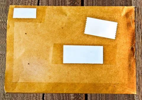 The old brown envelope Stock Photos
