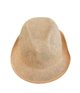 Old brown hat Stock Photos