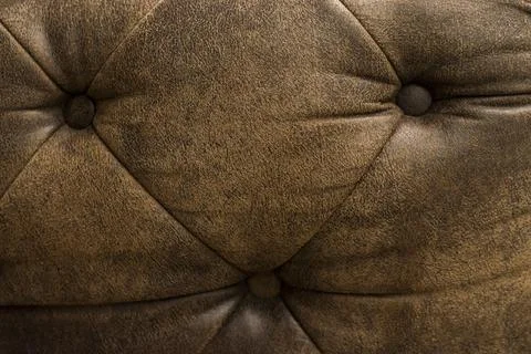 Old brown leather texture background. Stock Photos