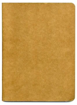 Old brown notebook Stock Photos
