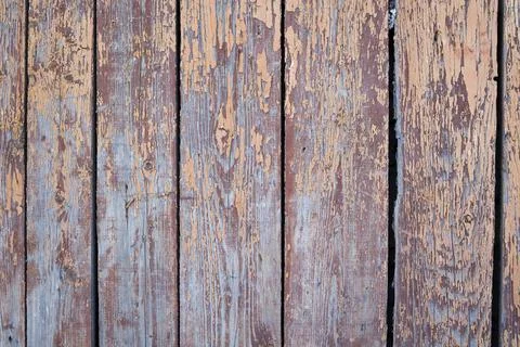 Old brown painted rustic  grunge wooden timber texture . Copy space Foto stock