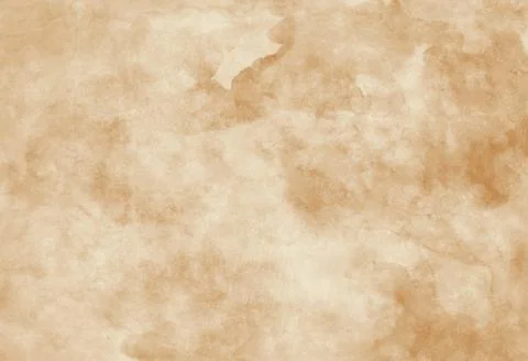 Old brown paper parchment background design of distressed vintage watercolor Illustration
