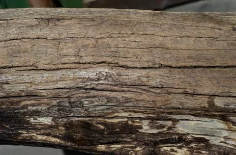 Old brown rustic dark weathered wooden texture. Wooden background. Stock Photos