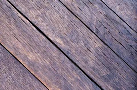Old brown rustic dark weathered wooden texture. Wooden background. Stock Photos