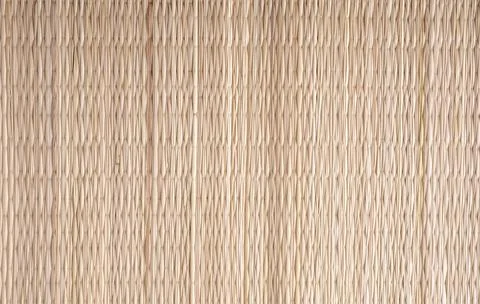 Old brown straw mat background Stock Photos
