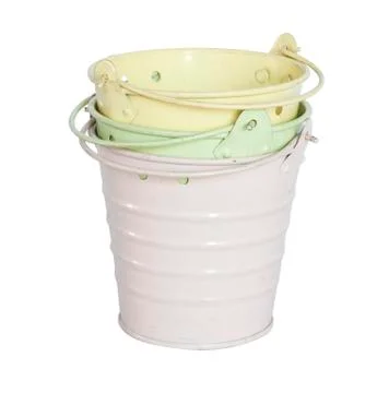 Old bucket Stock Photos