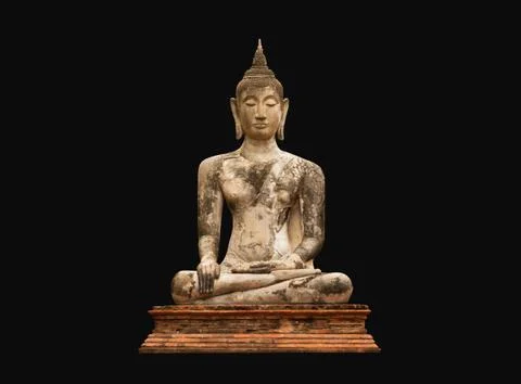 Old buddha image Stock Photos