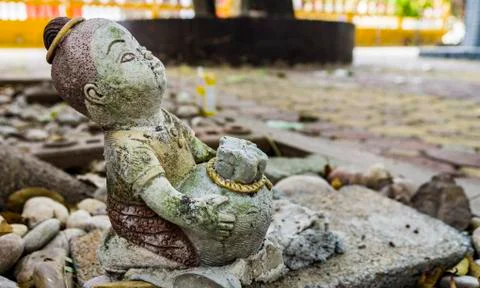 Old buddha Stock Photos