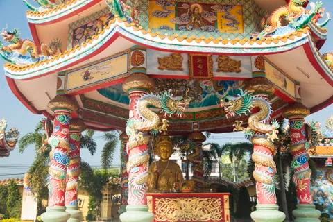 Old Buddhist temple Stock Photos
