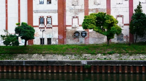 Old building, Air condition Stock Footage 68360829