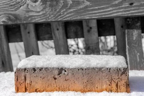 Old building brick. Stock Photos