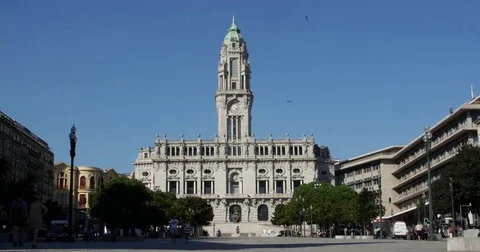 Old building city summer plane Stock Footage 78247635