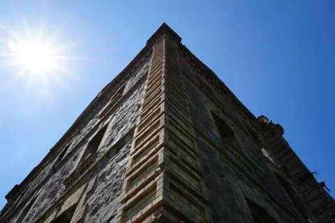 Old Building Corner Stock Photos