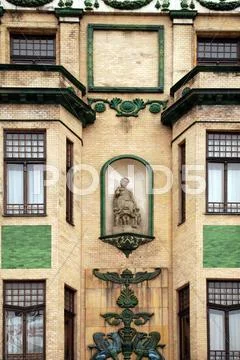 Old building exterior.jpg Stock Photos