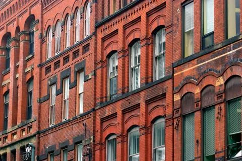 Old building facade Foto stock