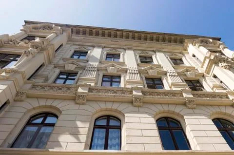 Old Building Facade Stock Photos