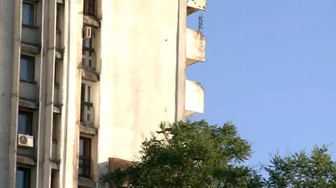 Old building Stock Footage 11216913