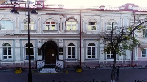 Old building Stock Footage 138891181