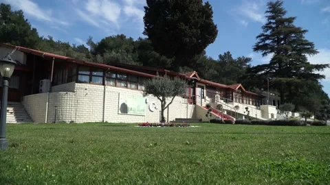 Old Building in Forest 4K Stock Footage 131862948