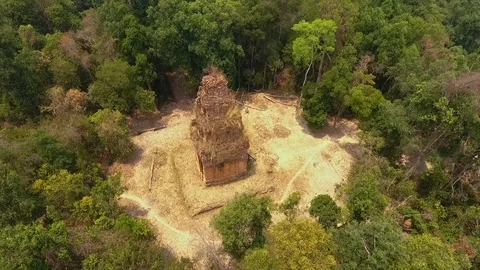 An old building in a forest Stock Footage 111816604