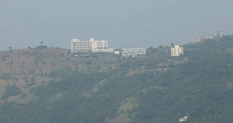 Old Building on a Hill Stock Footage 320328426