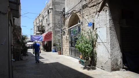 Old building of houses Video stock 40646413