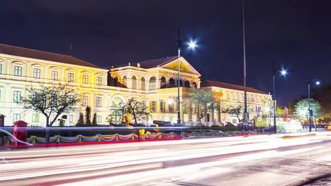 Old Building Hyper Lapse Bangkok 30p 4k Stock Footage 80445837