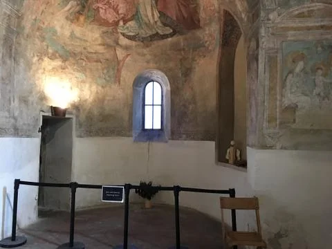 Old Building Interior Foto stock