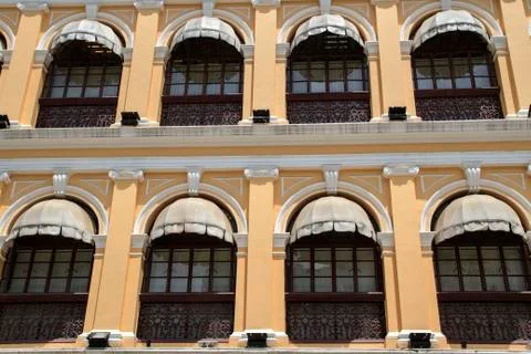Old building in macau Fotos de archivo