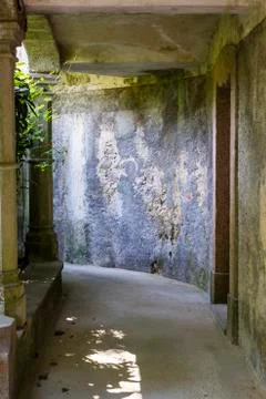 Old building path Stock Photos