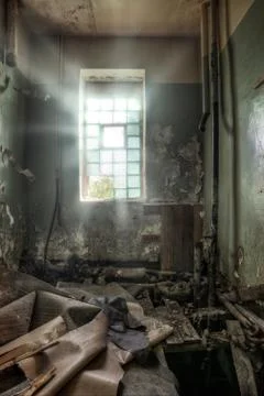The old building Foto stock