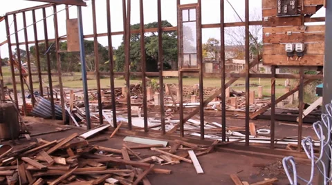 Old Building in Ruins 库存影片 39948729