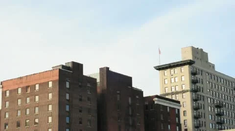 Old Building Sky Video stock 14832274