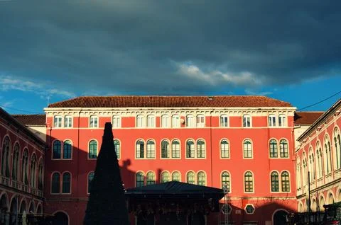 Old building in Split, Croatia Stock Photos